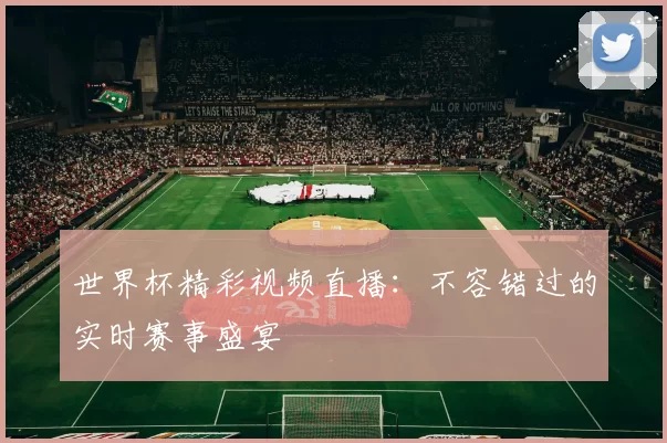 世界杯精彩视频直播：不容错过的实时赛事盛宴