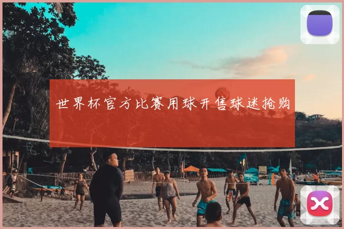 世界杯官方比赛用球开售球迷抢购