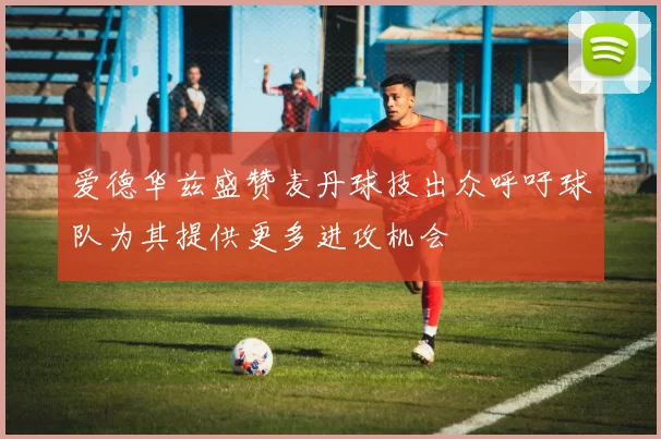 爱德华兹盛赞麦丹球技出众呼吁球队为其提供更多进攻机会