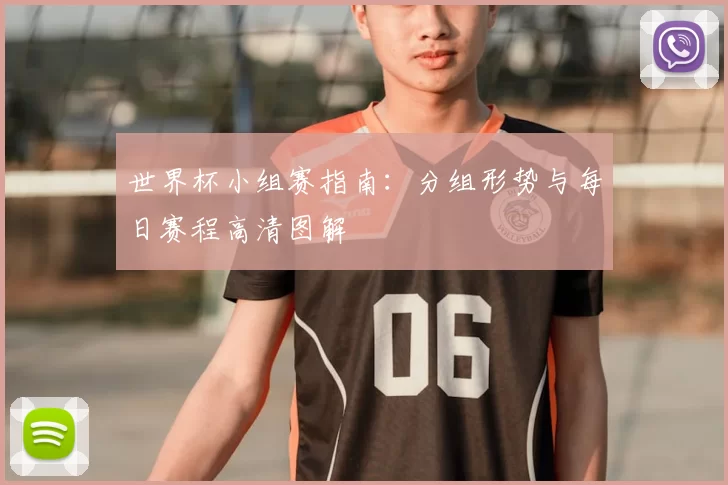 世界杯小组赛指南：分组形势与每日赛程高清图解