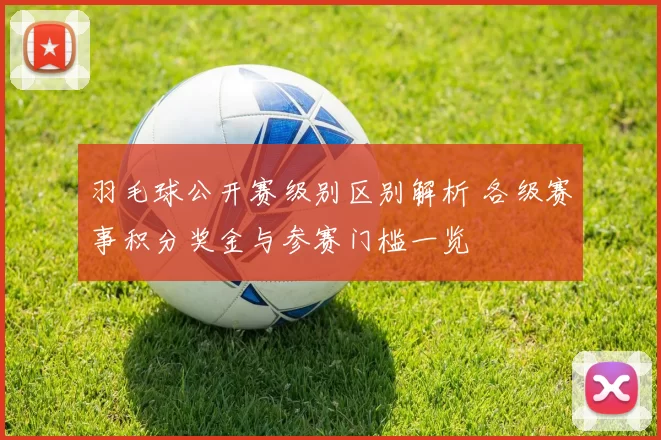 羽毛球公开赛级别区别解析 各级赛事积分奖金与参赛门槛一览
